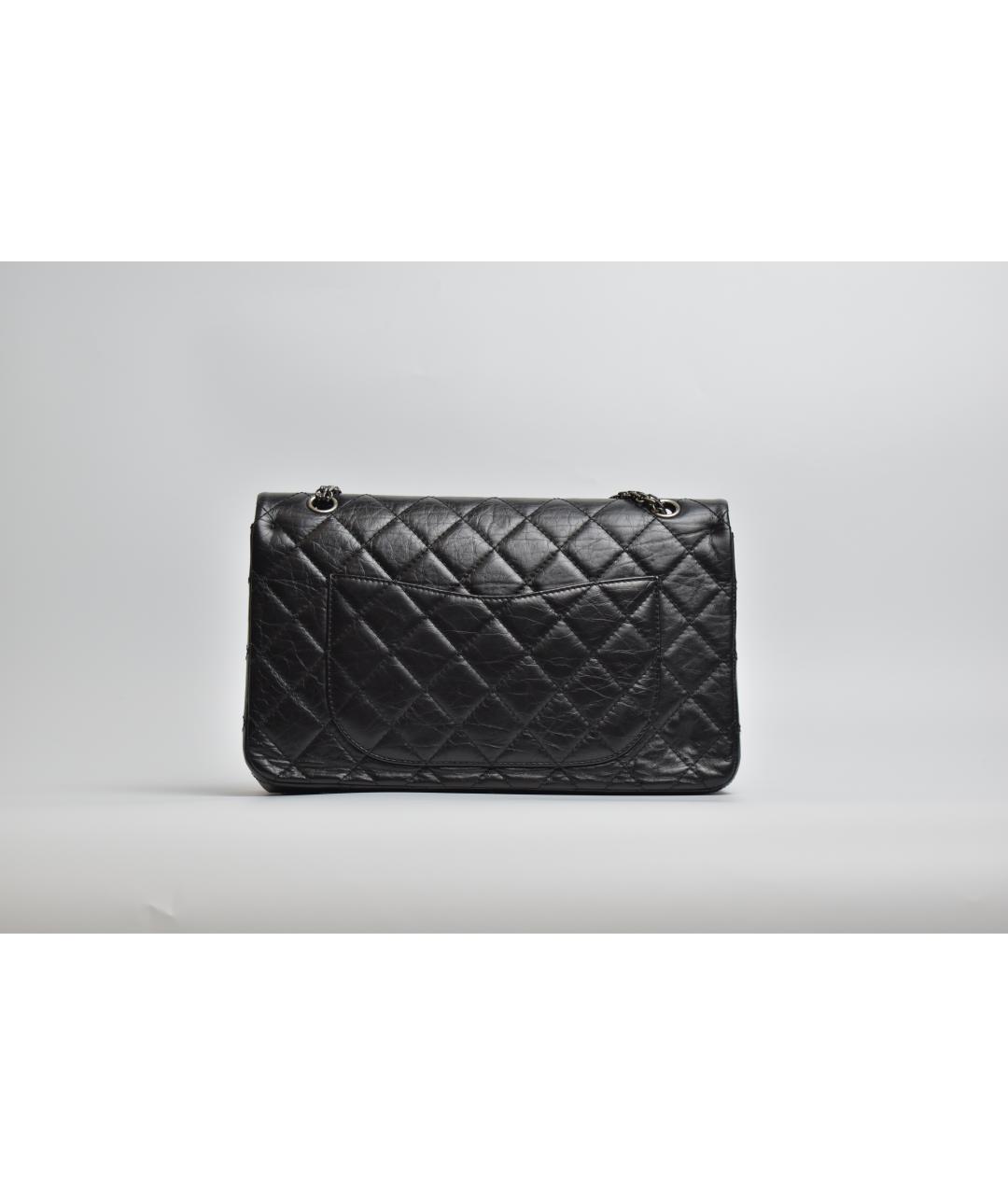 CHANEL Черная кожаная сумка через плечо, фото 3