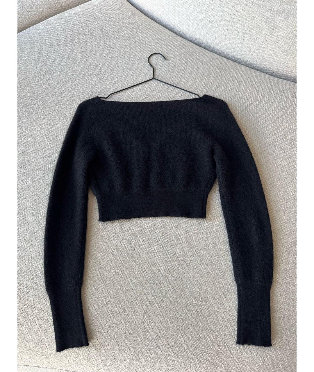 JACQUEMUS Черный кардиган, фото 2