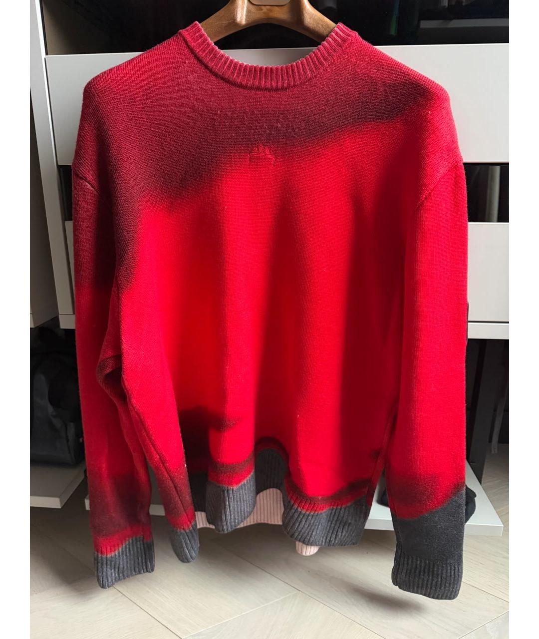A-COLD-WALL* Красный шерстяной джемпер / свитер, фото 4