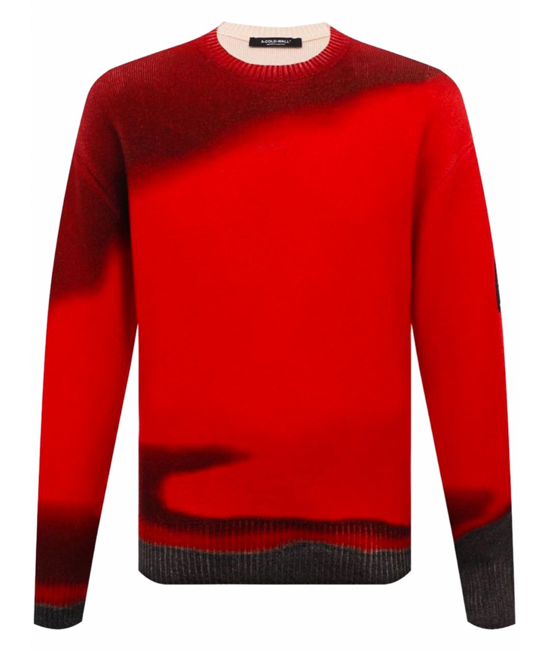 A-COLD-WALL* Красный шерстяной джемпер / свитер, фото 1