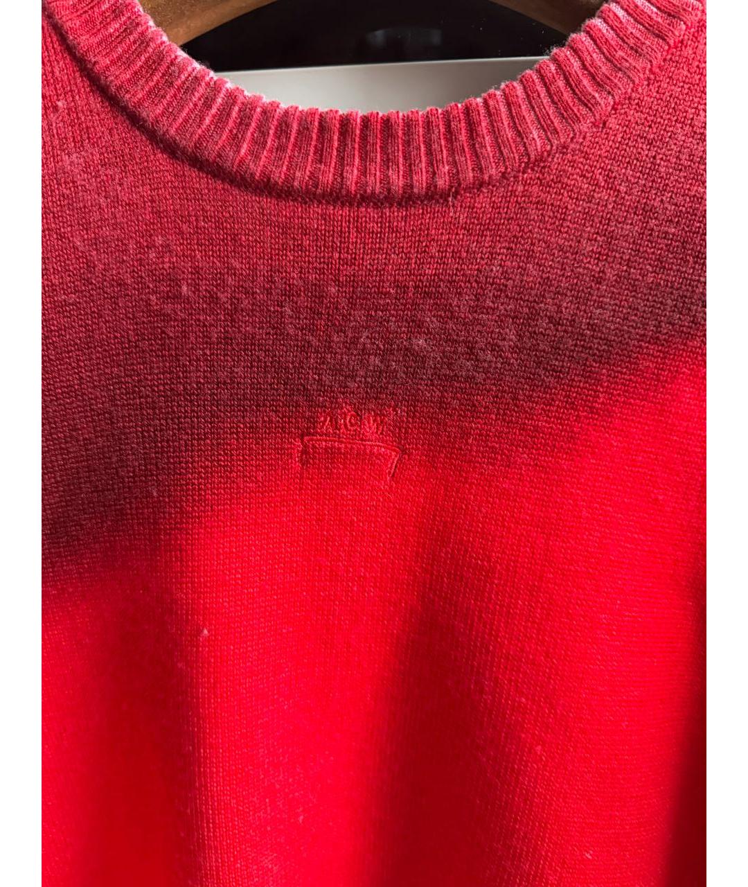 A-COLD-WALL* Красный шерстяной джемпер / свитер, фото 5