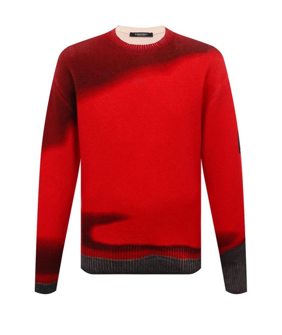 A-COLD-WALL* Красный шерстяной джемпер / свитер, фото 9