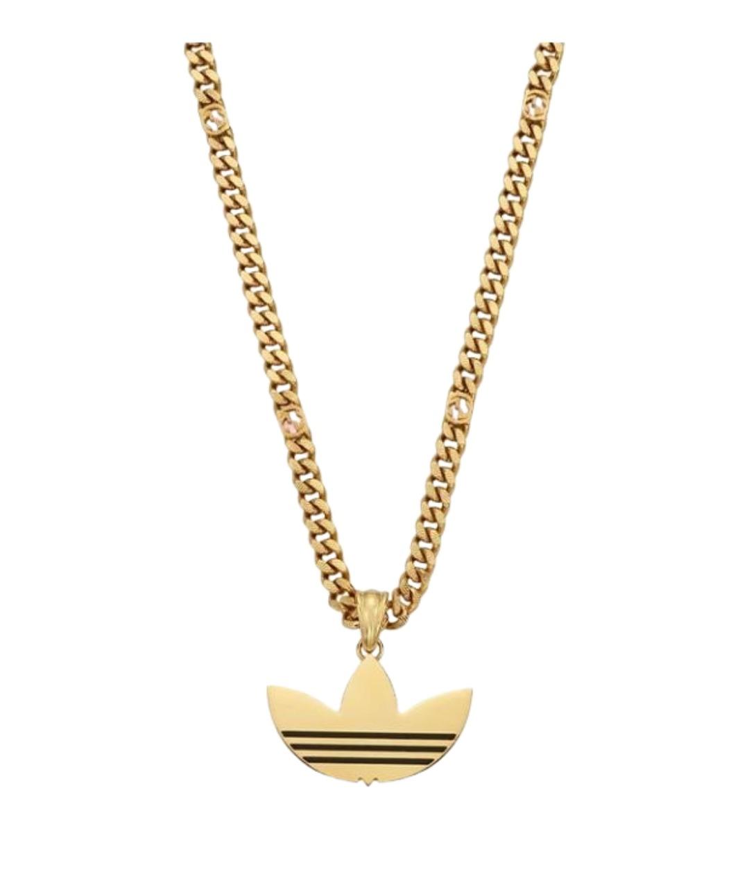 GUCCI Золотое металлическое колье, фото 1