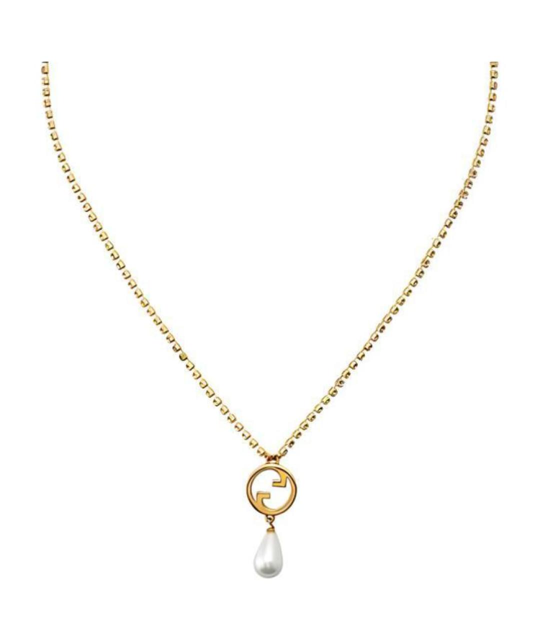 GUCCI Золотое колье, фото 1