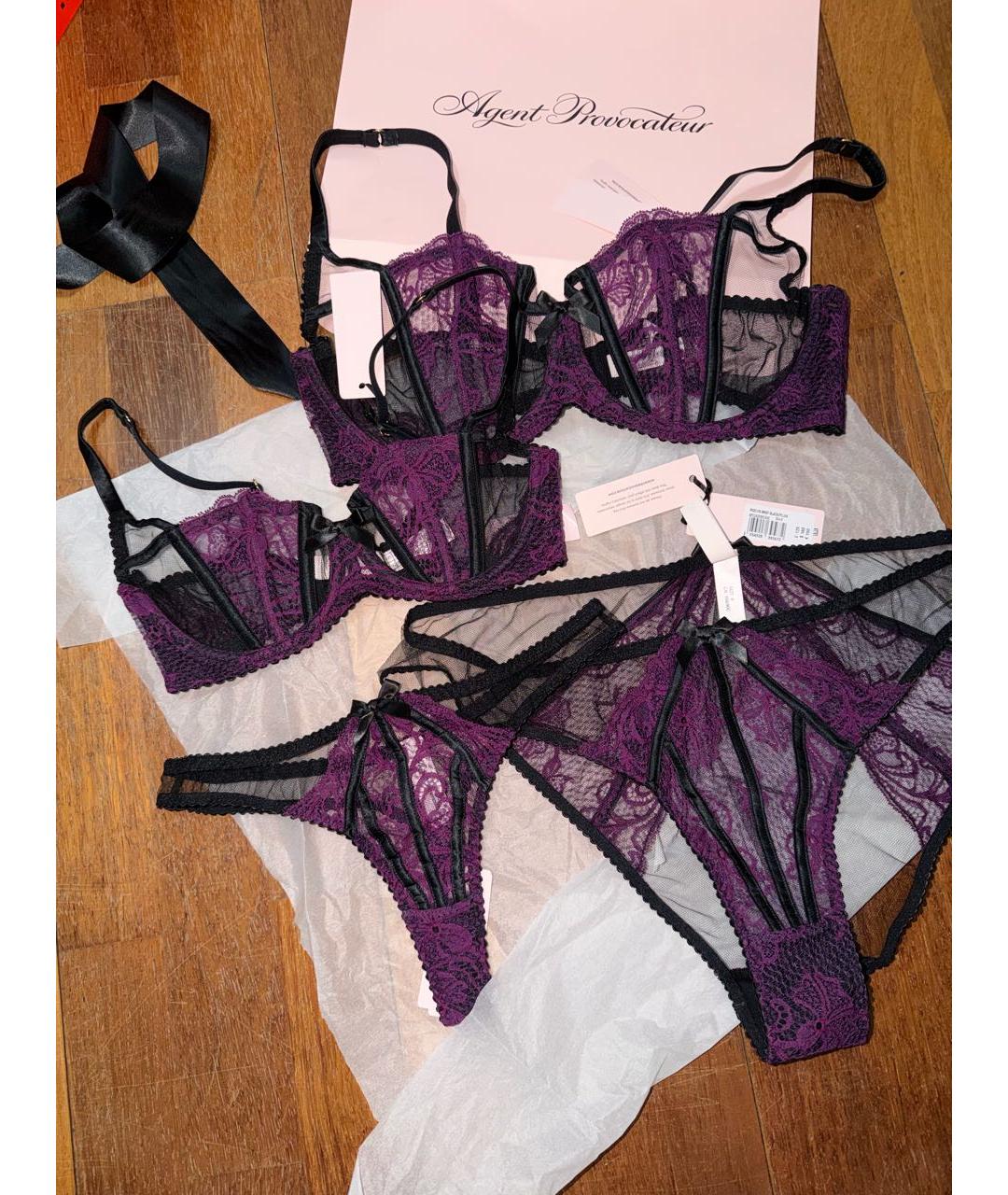 AGENT PROVOCATEUR Фиолетовый комплекты, фото 3