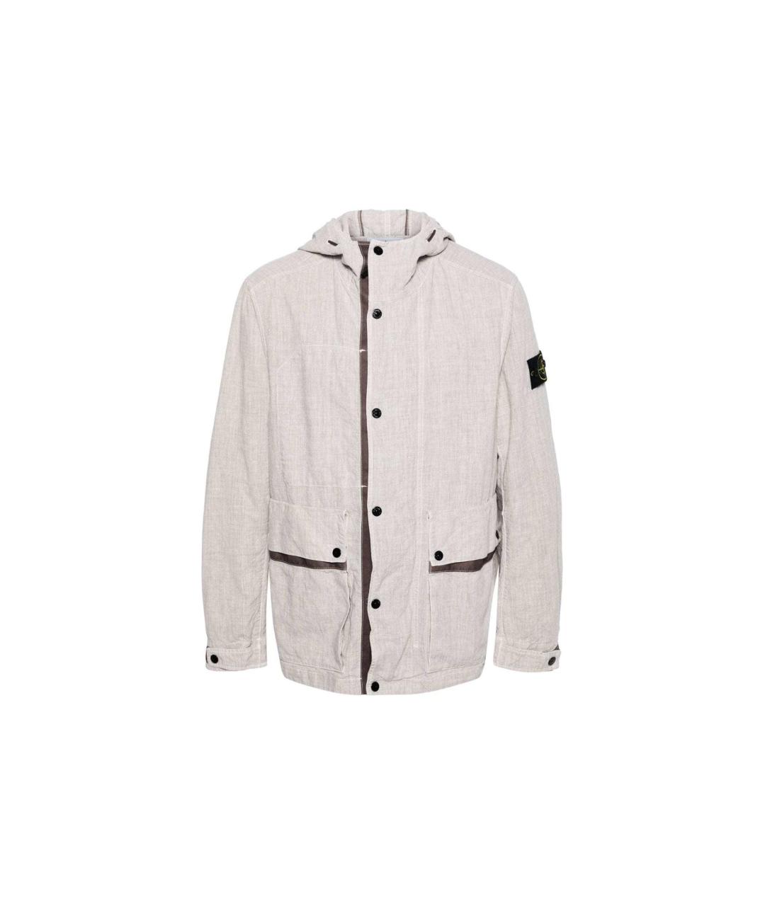 STONE ISLAND Серая куртка, фото 5