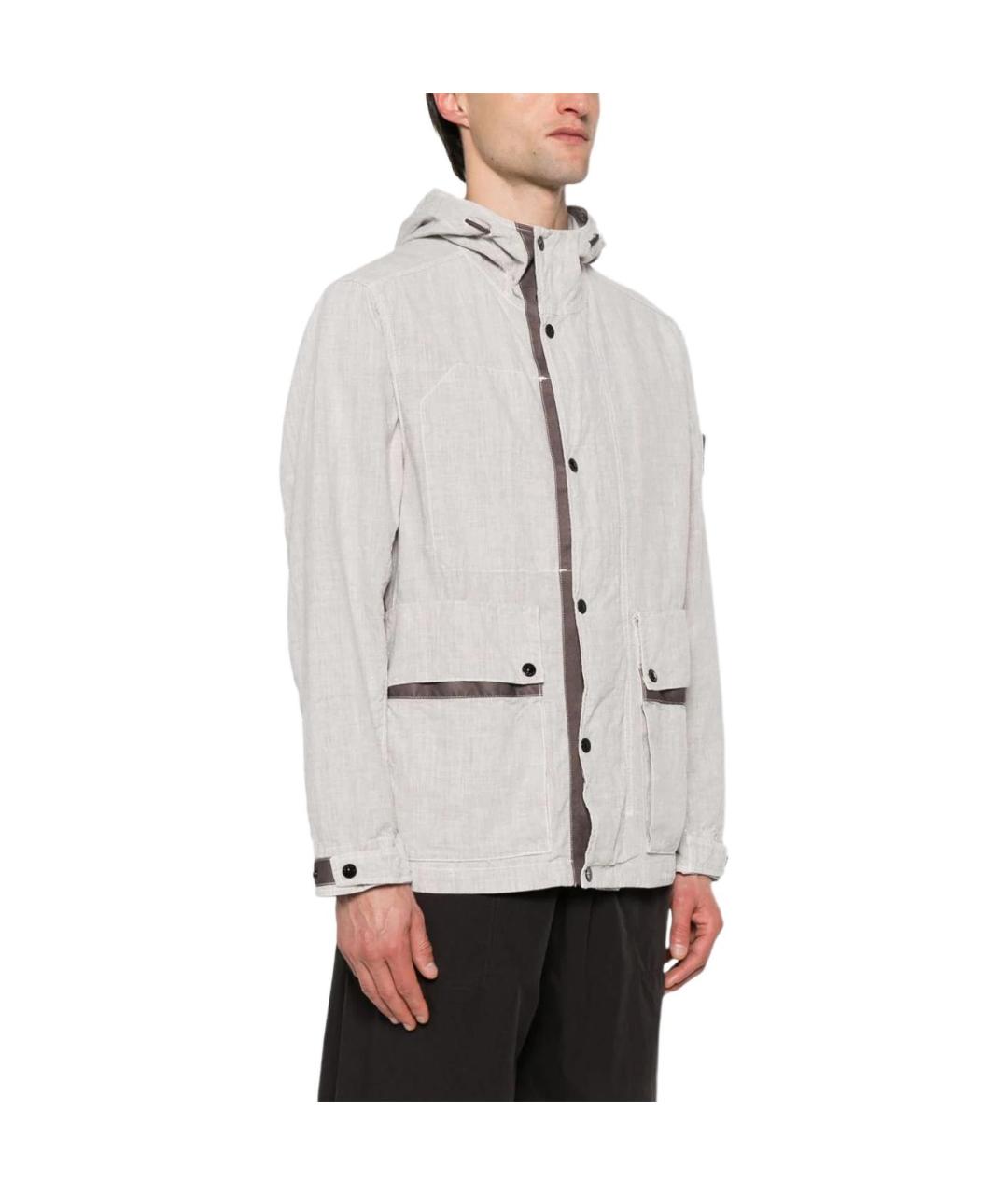 STONE ISLAND Серая куртка, фото 3