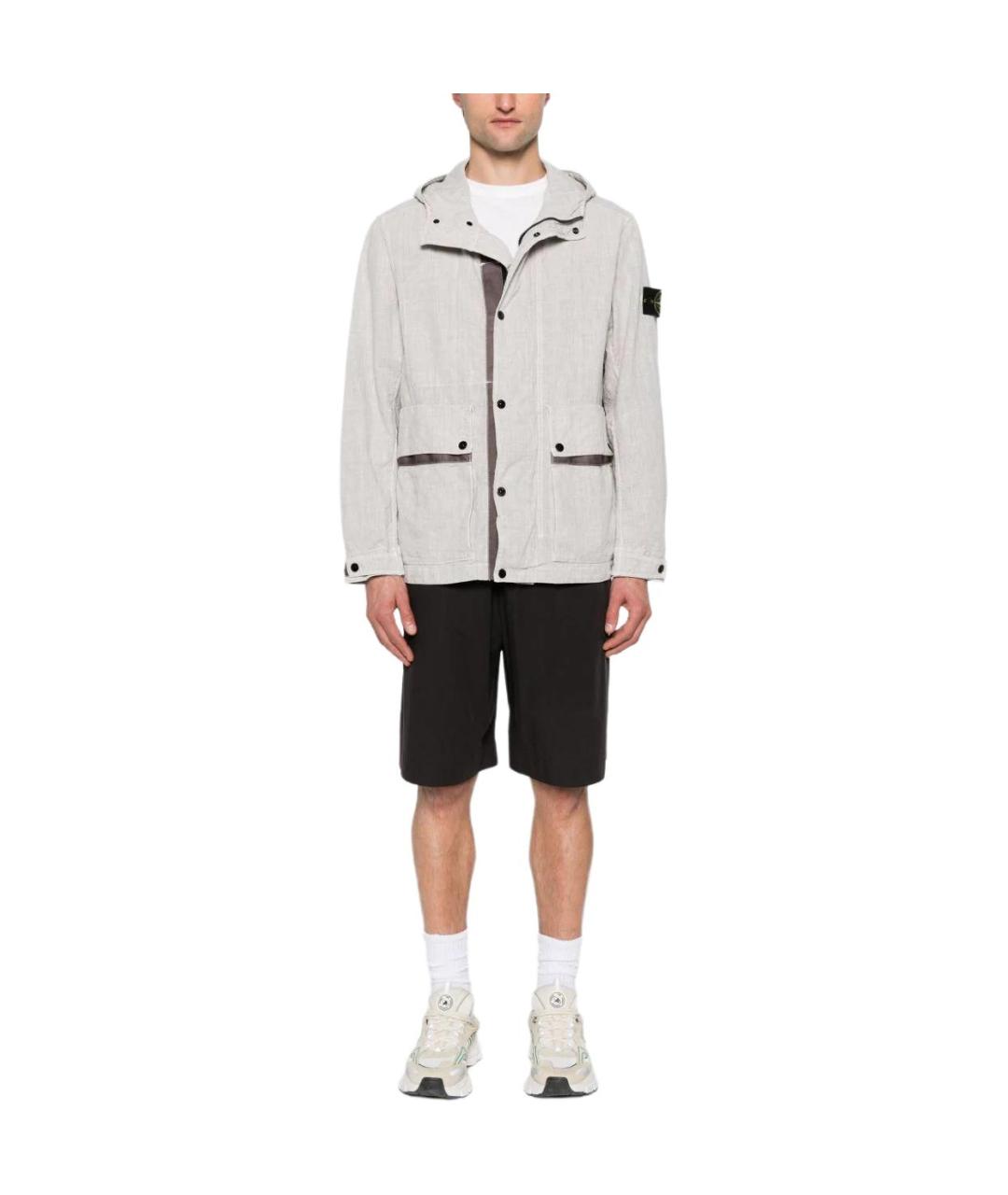 STONE ISLAND Серая куртка, фото 2