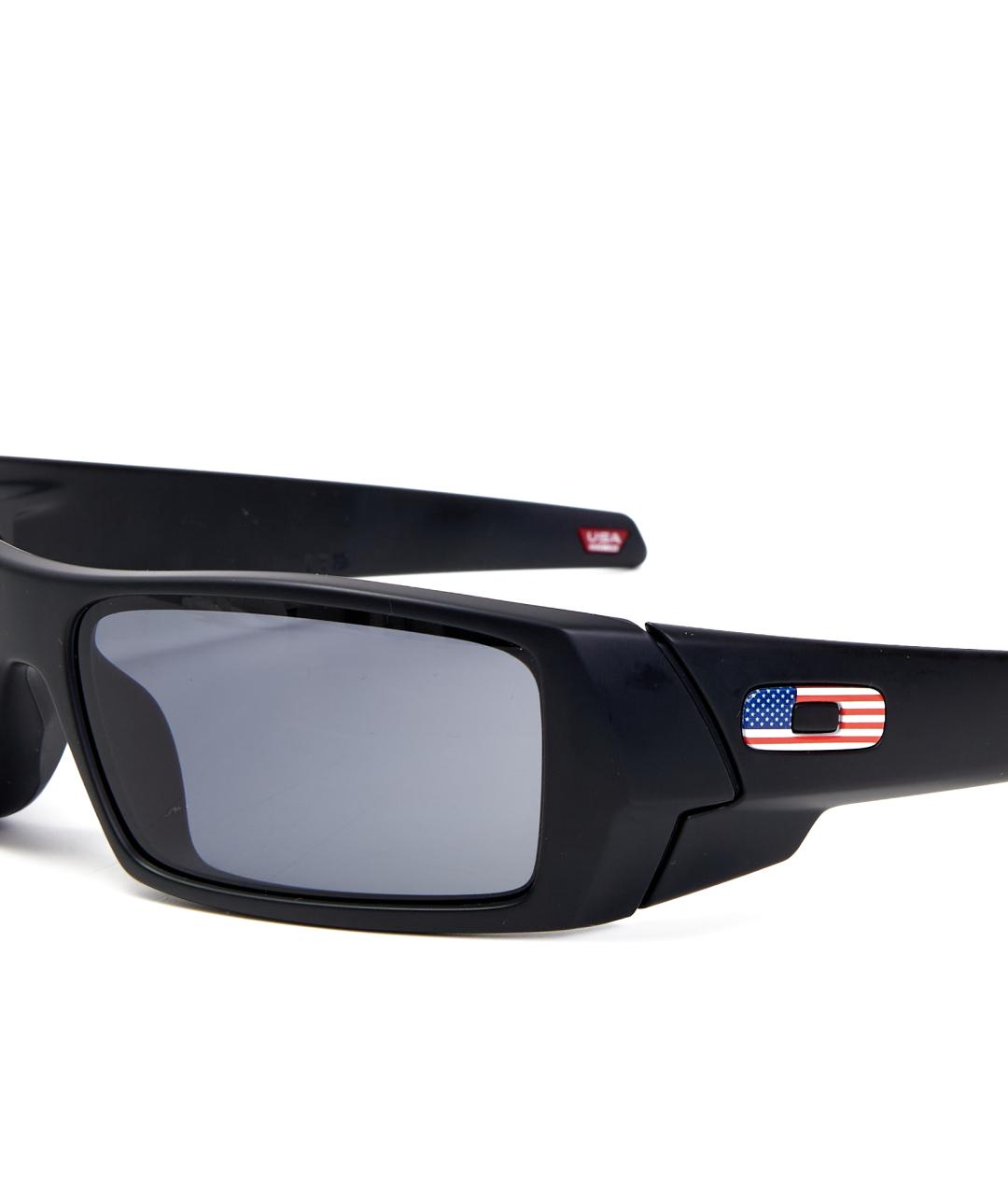 OAKLEY Черные пластиковые солнцезащитные очки, фото 4