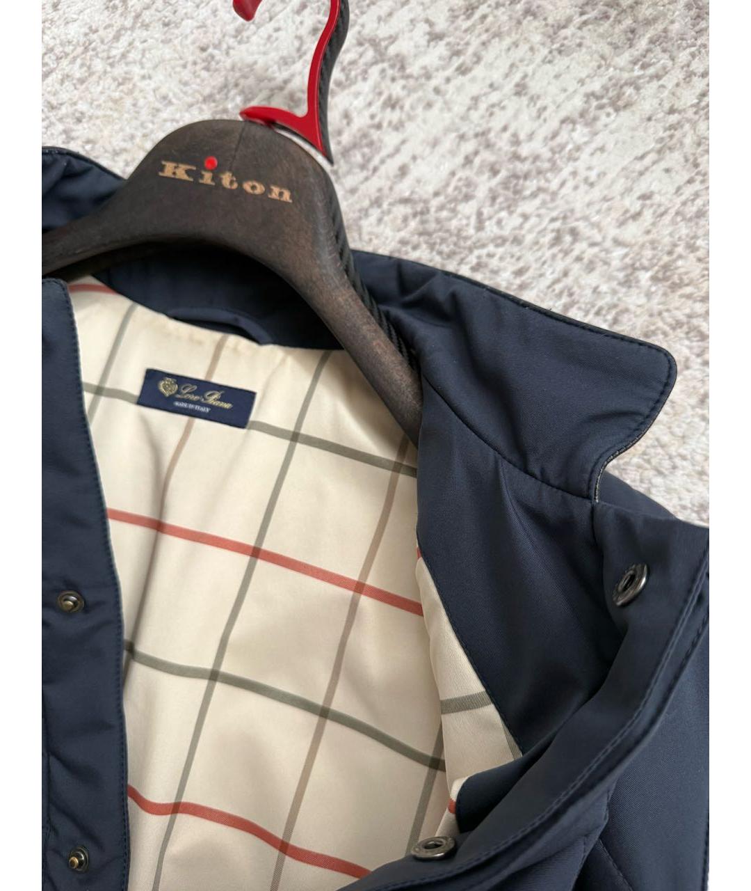 LORO PIANA Синий полиамидовый жилет, фото 3