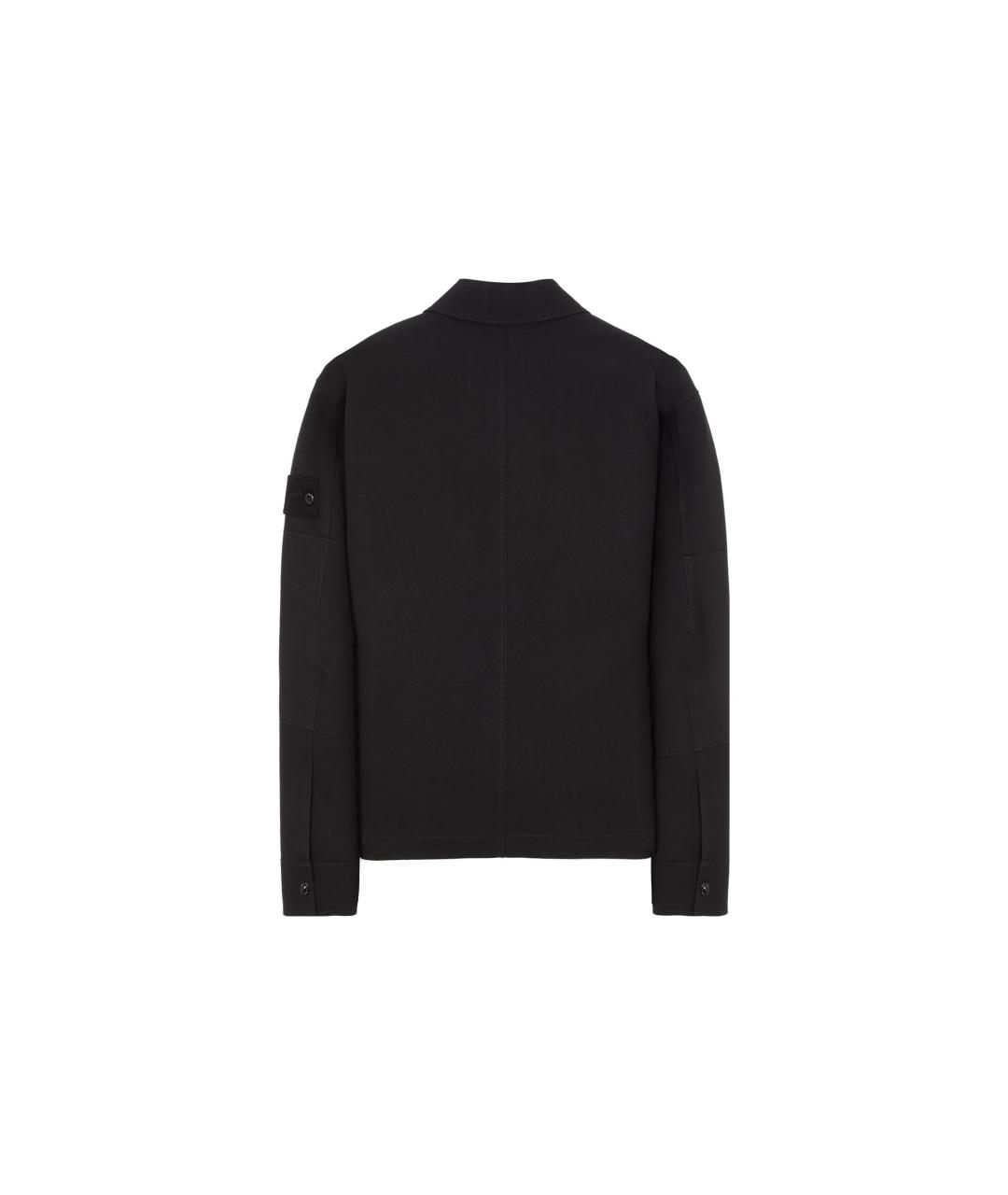 STONE ISLAND Черная куртка, фото 2