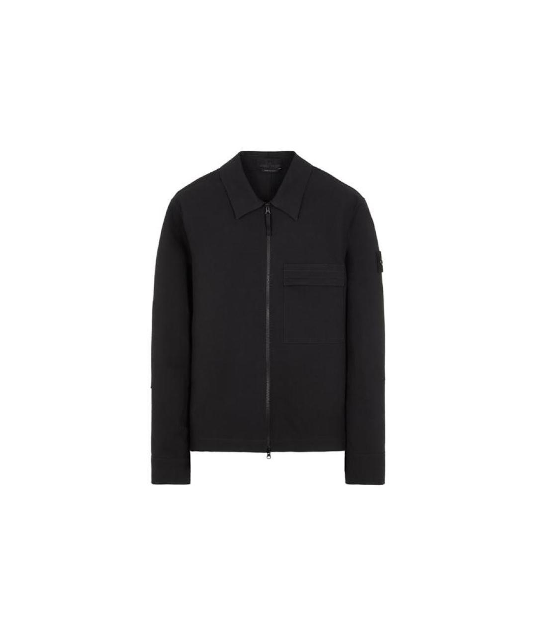 STONE ISLAND Черная куртка, фото 5