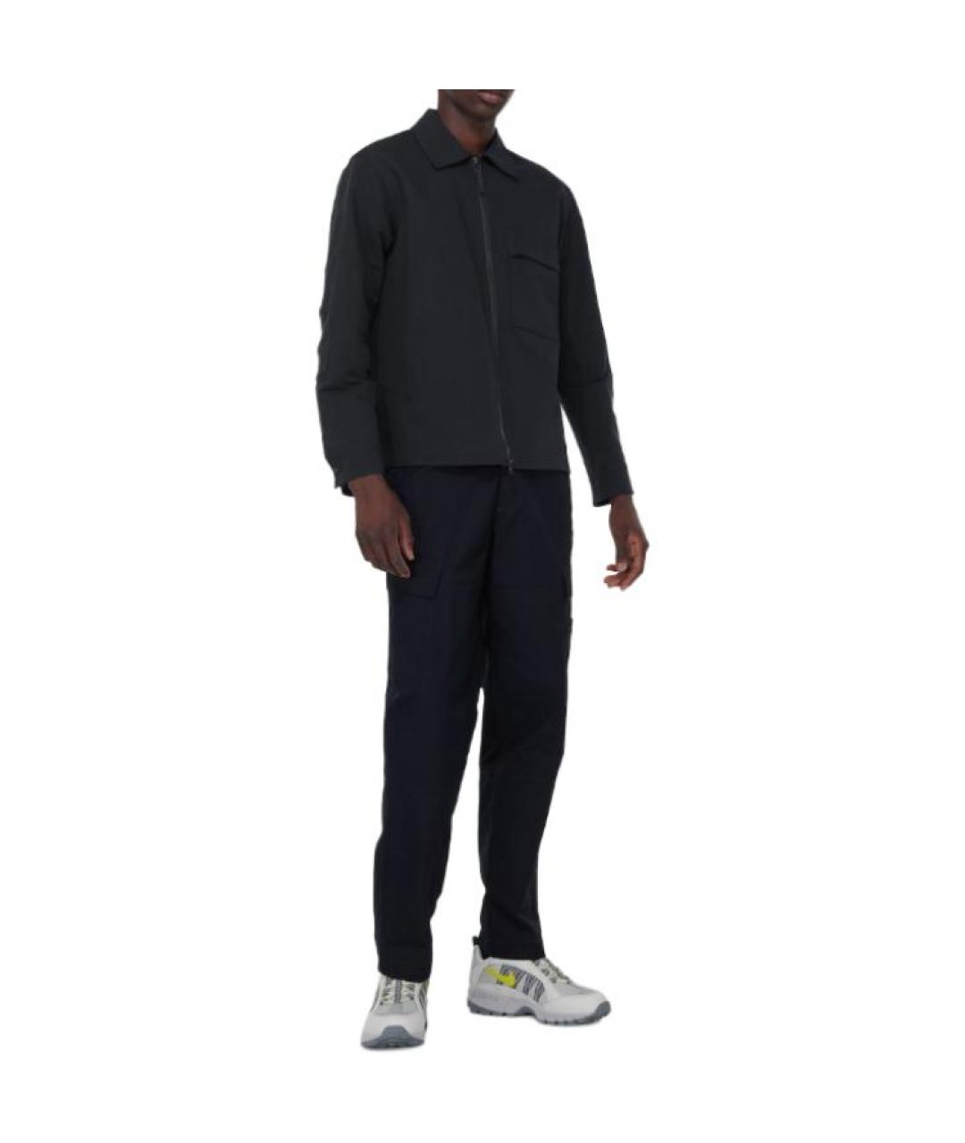 STONE ISLAND Черная куртка, фото 3
