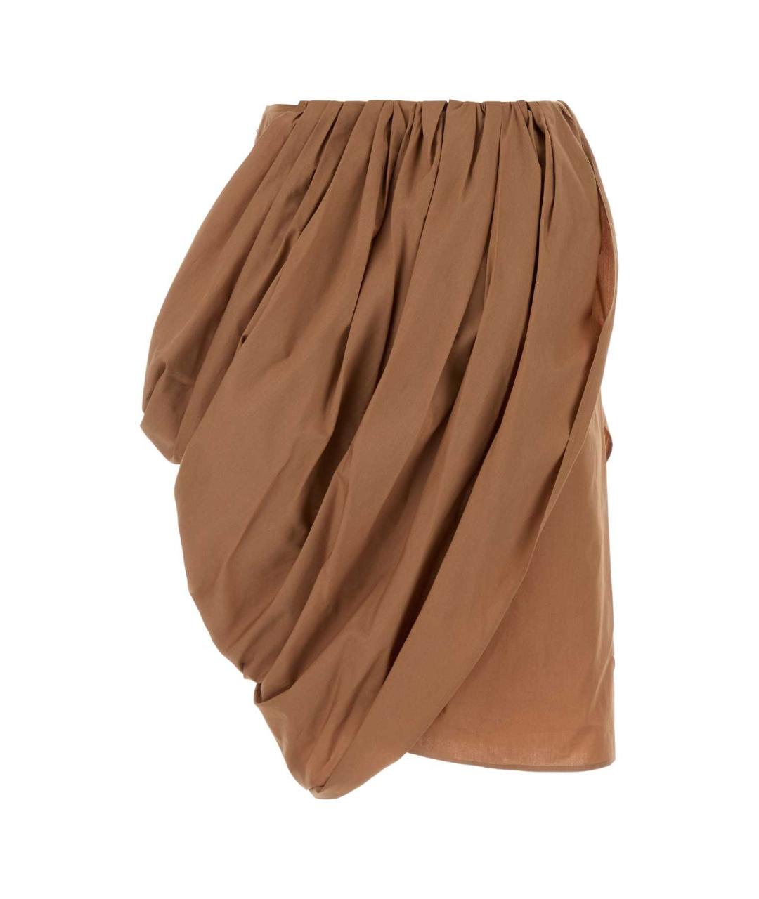 CHLOE Розовая хлопковая юбка миди, фото 2