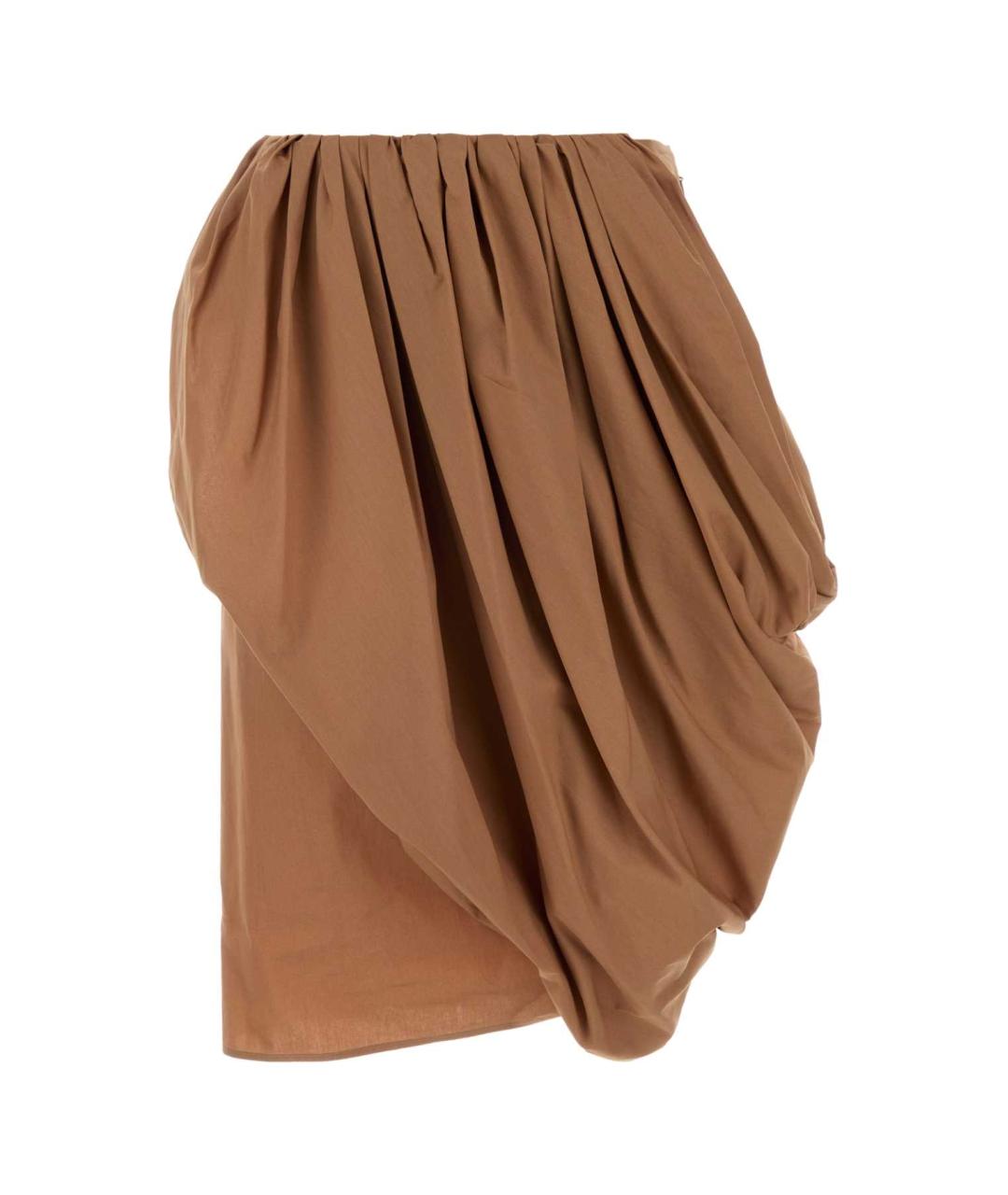 CHLOE Розовая хлопковая юбка миди, фото 1