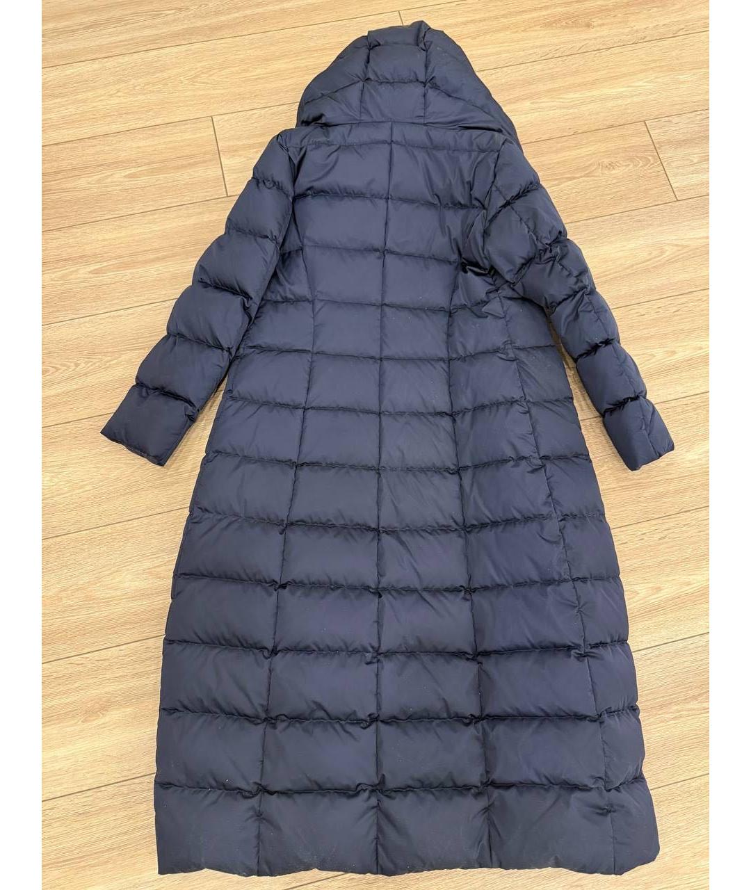 HERNO Темно-синий синтетический пуховик, фото 2