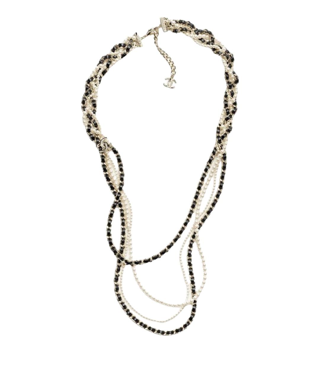 CHANEL Золотое металлическое колье, фото 1