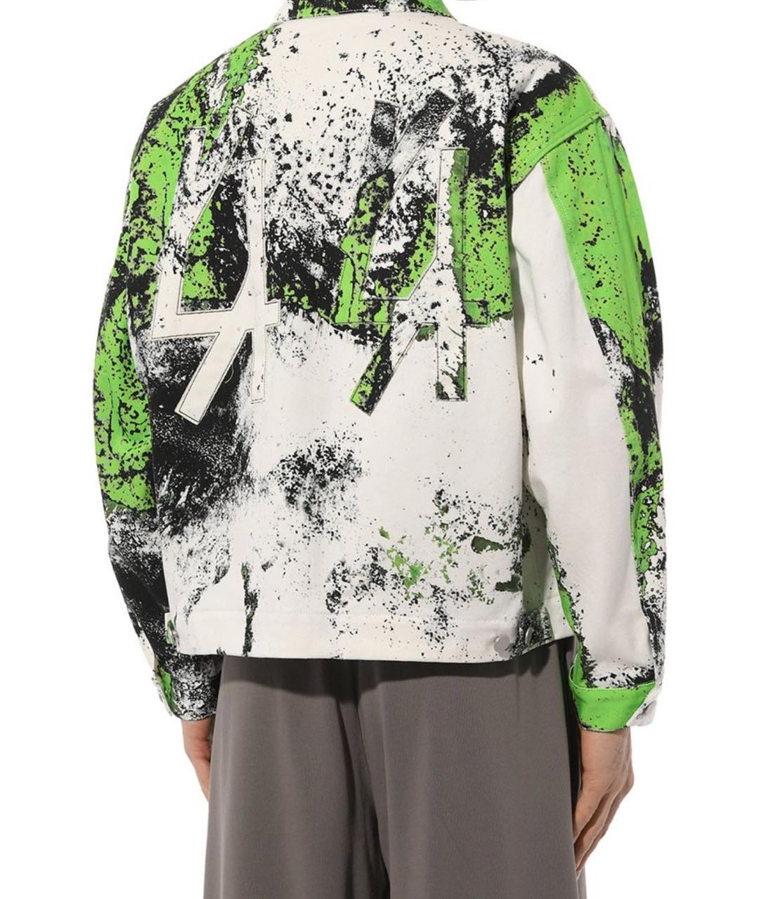 44 LABEL Белая хлопковая куртка, фото 4