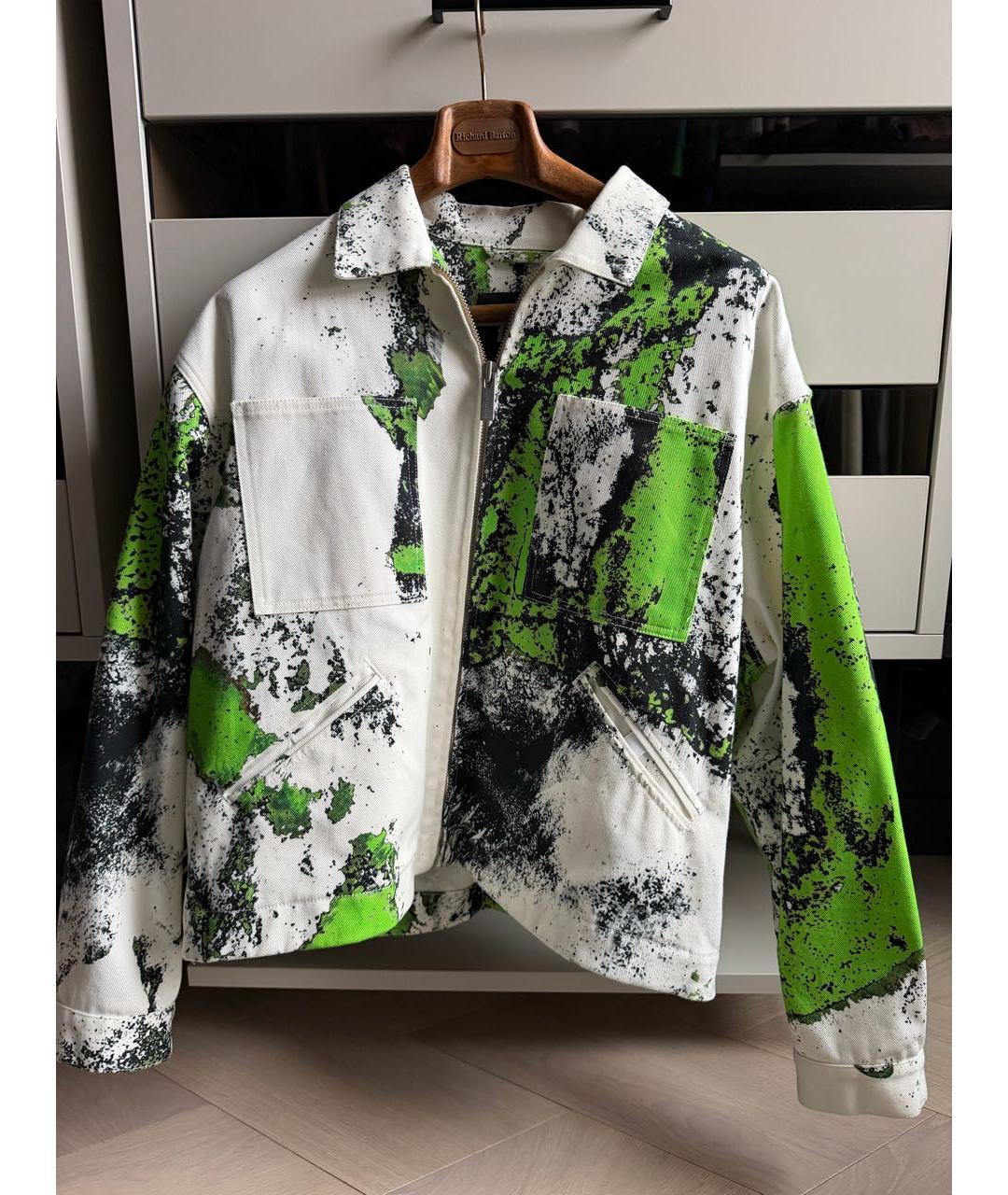 44 LABEL Белая хлопковая куртка, фото 5