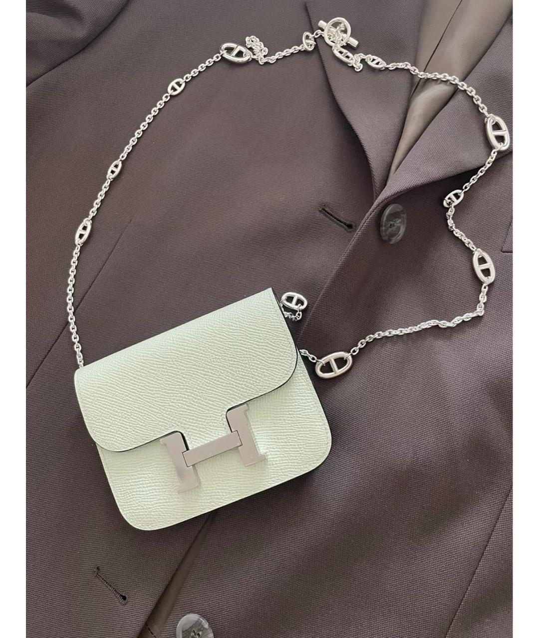 HERMES Серебряное серебряное колье, фото 3