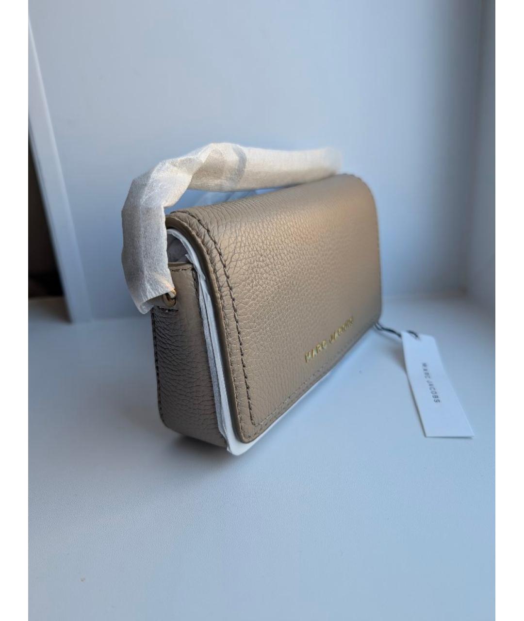 MARC JACOBS Бежевая кожаная сумка через плечо, фото 2