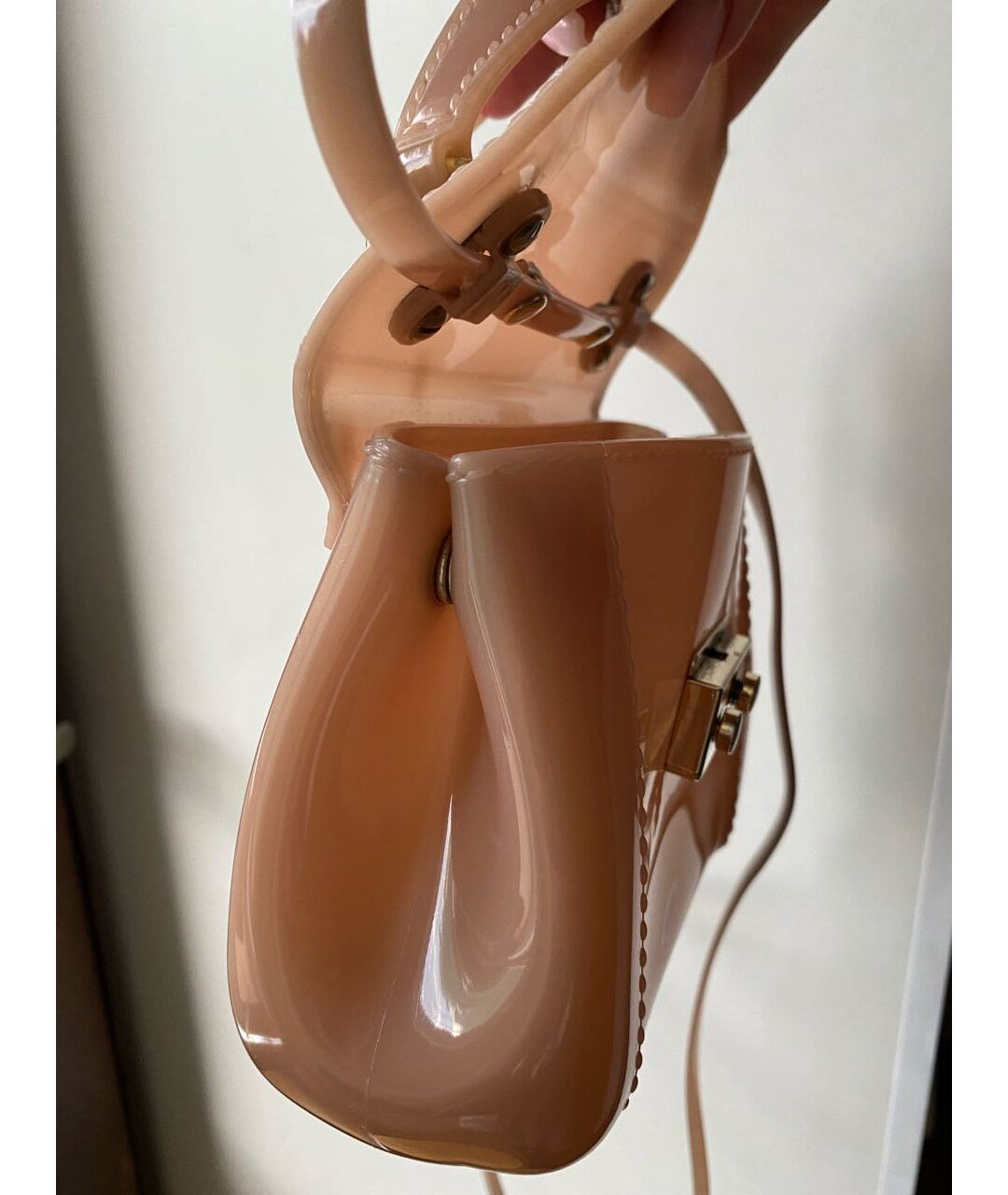 FURLA Бежевая сумка тоут, фото 3