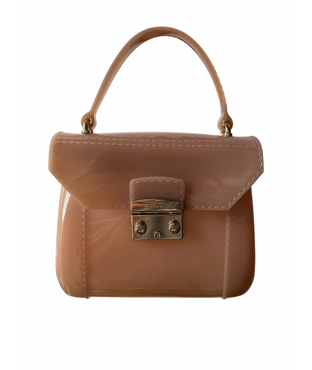 FURLA Бежевая сумка тоут, фото 1