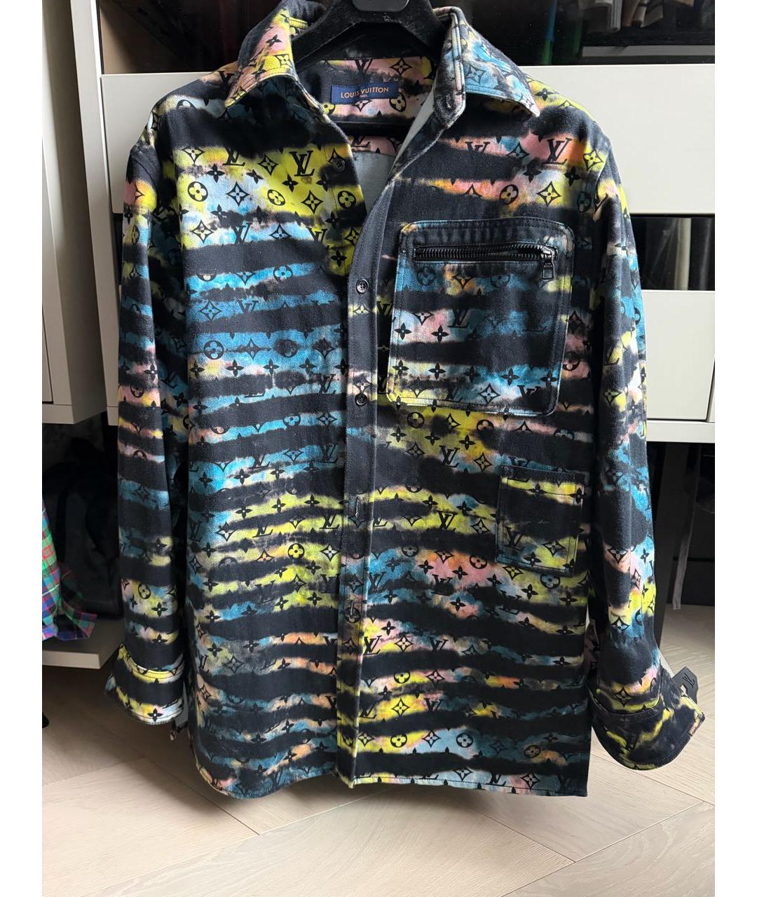 LOUIS VUITTON Мульти хлопковая кэжуал рубашка, фото 2