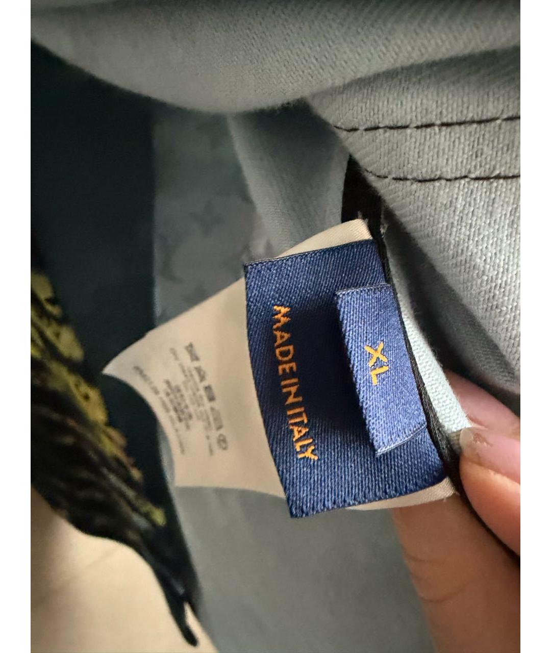 LOUIS VUITTON Мульти хлопковая кэжуал рубашка, фото 4