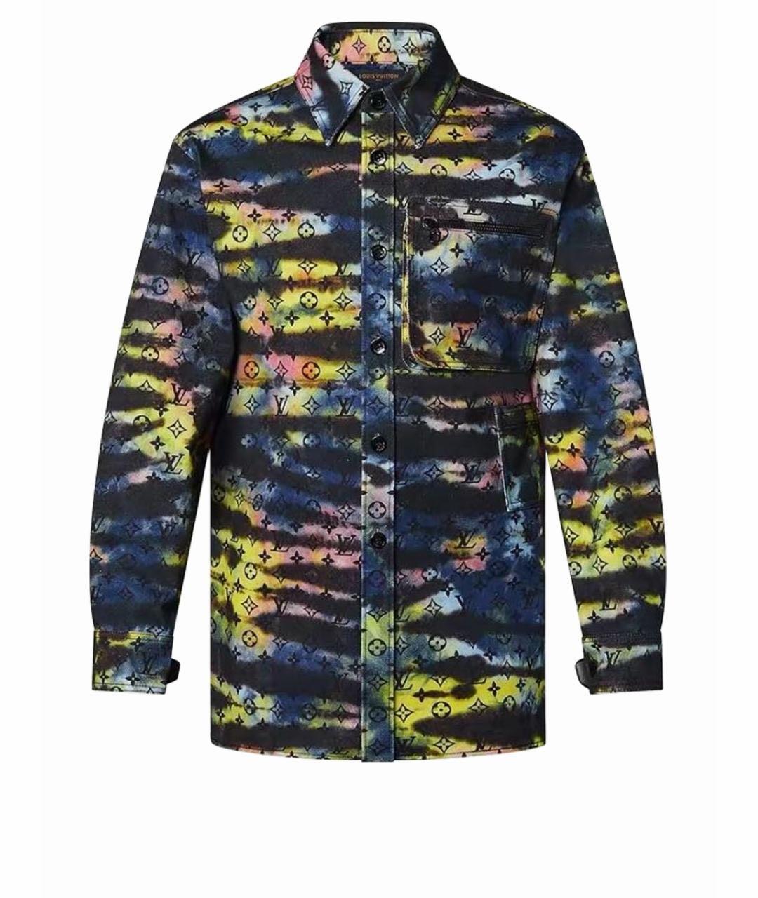 LOUIS VUITTON Мульти хлопковая кэжуал рубашка, фото 8