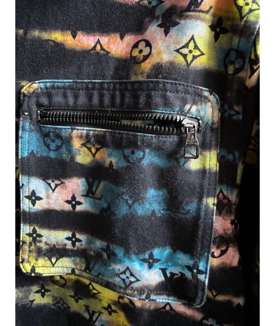 LOUIS VUITTON Мульти хлопковая кэжуал рубашка, фото 3