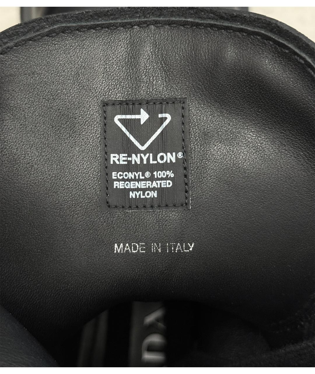 PRADA Черные кожаные ботинки, фото 8