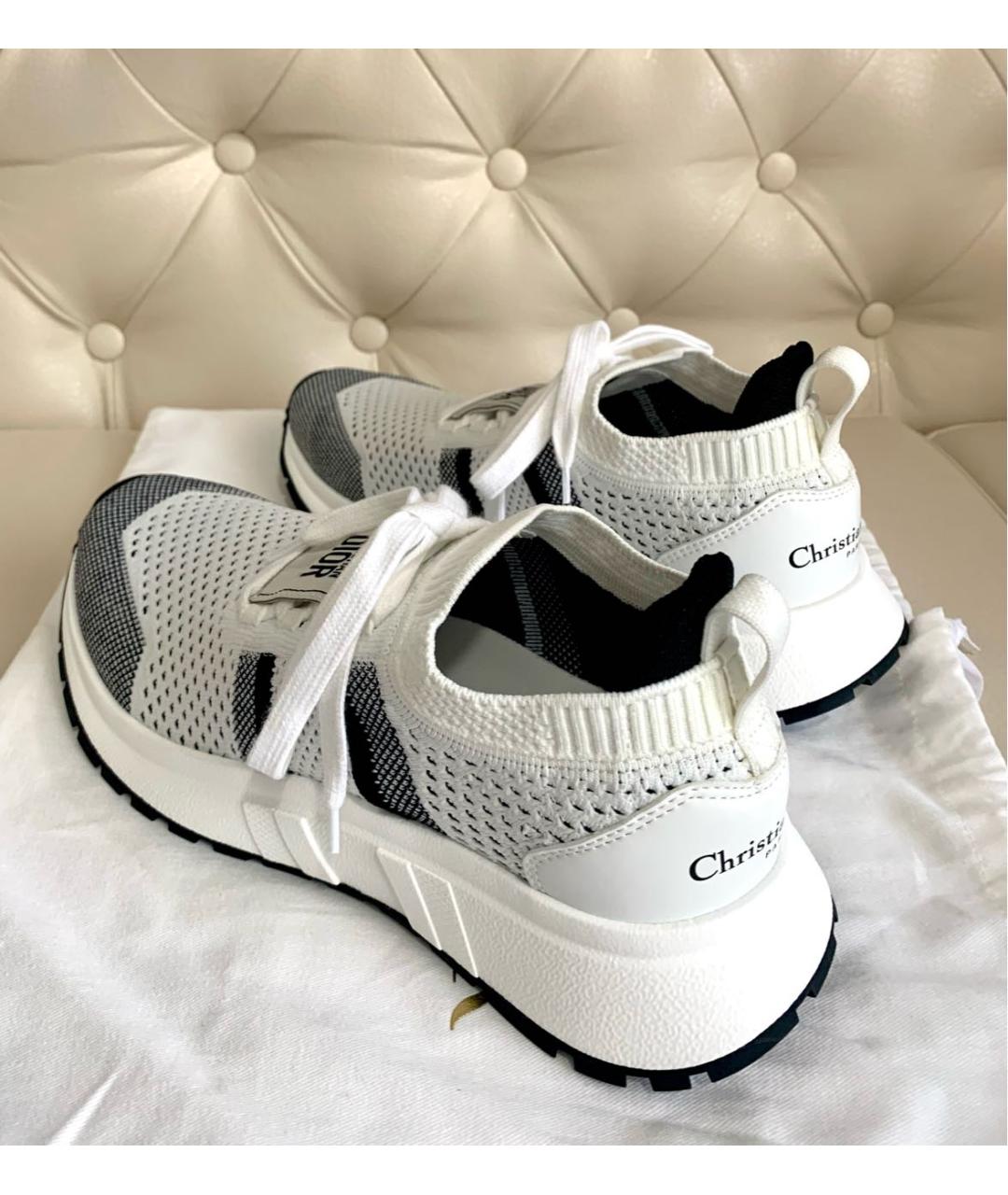 CHRISTIAN DIOR Белые кроссовки, фото 6