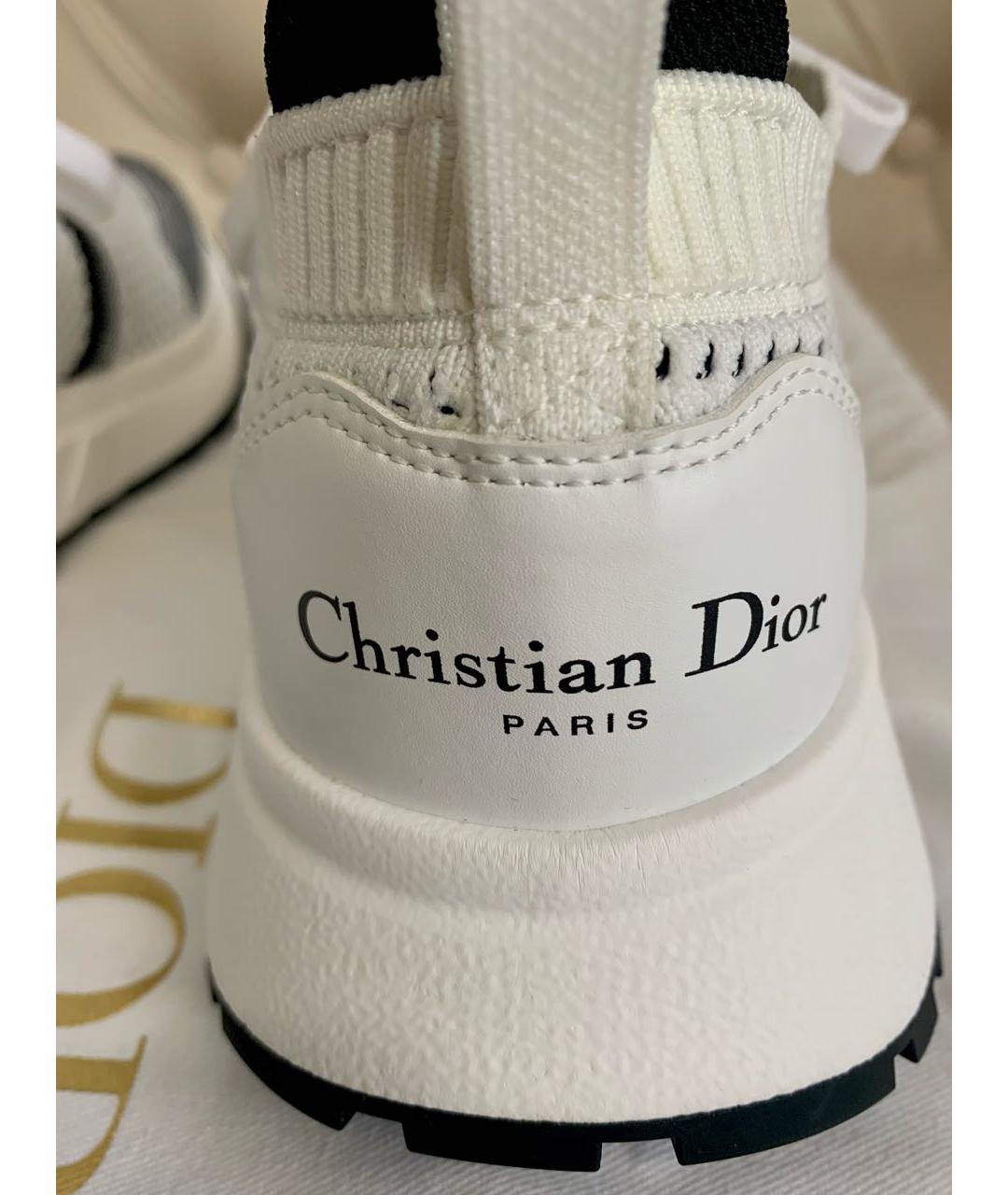 CHRISTIAN DIOR Белые кроссовки, фото 5