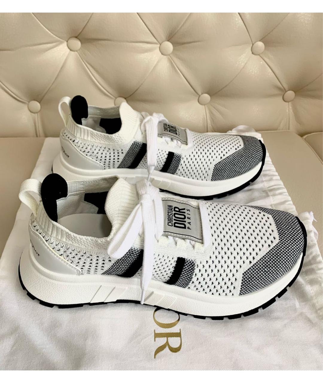 CHRISTIAN DIOR Белые кроссовки, фото 7