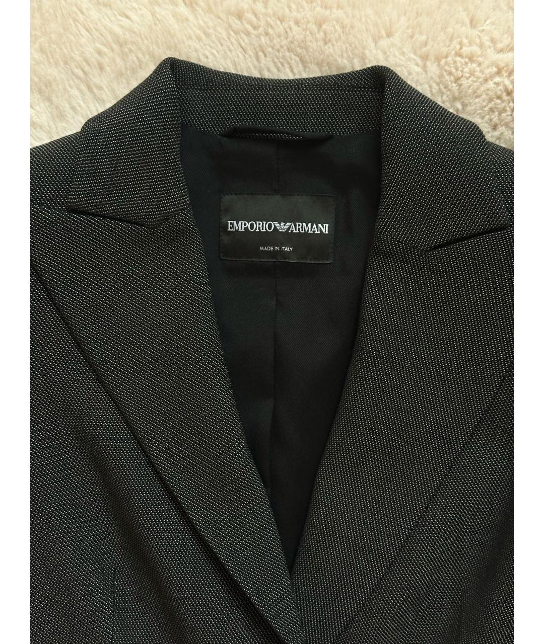 EMPORIO ARMANI Серый жакет/пиджак, фото 3
