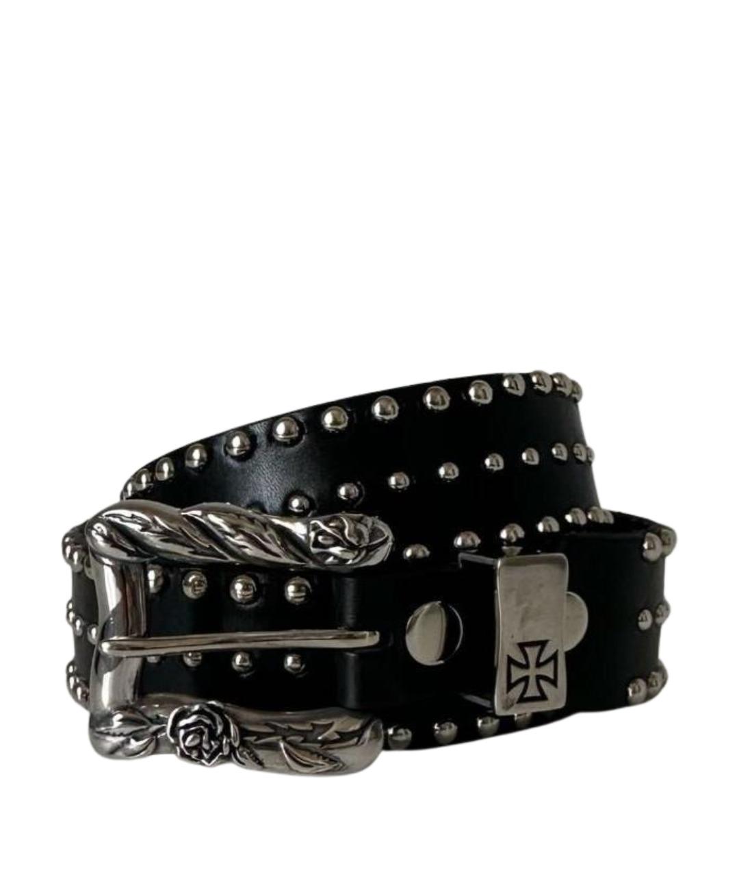 Enfants Riches Déprimés Черный кожаный ремень, фото 1