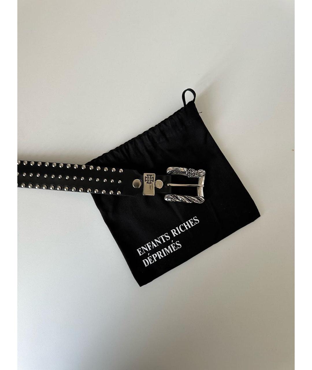Enfants Riches Déprimés Черный кожаный ремень, фото 4