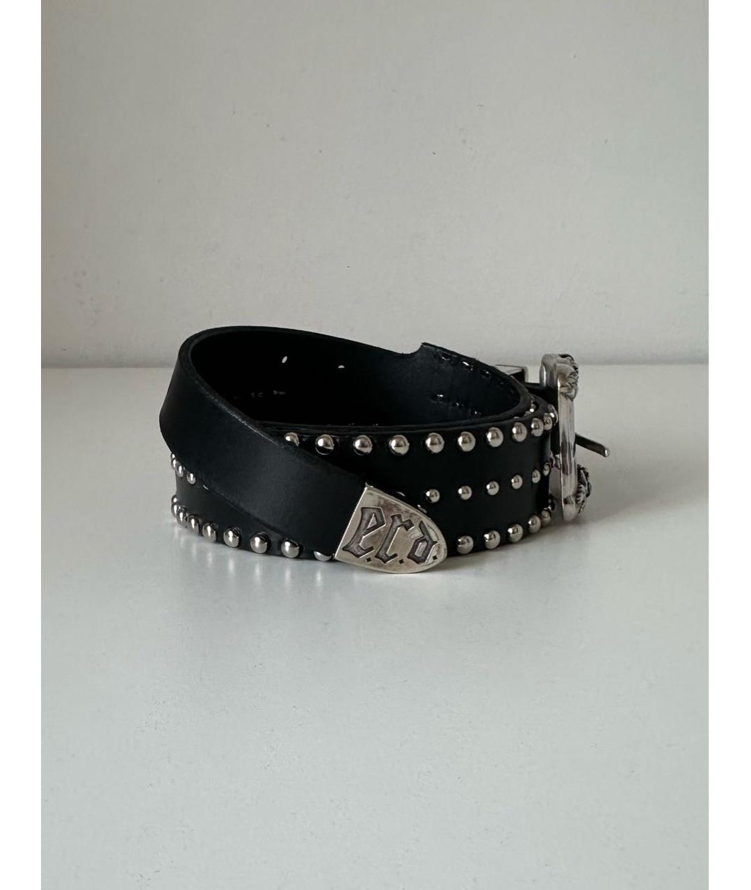 Enfants Riches Déprimés Черный кожаный ремень, фото 3