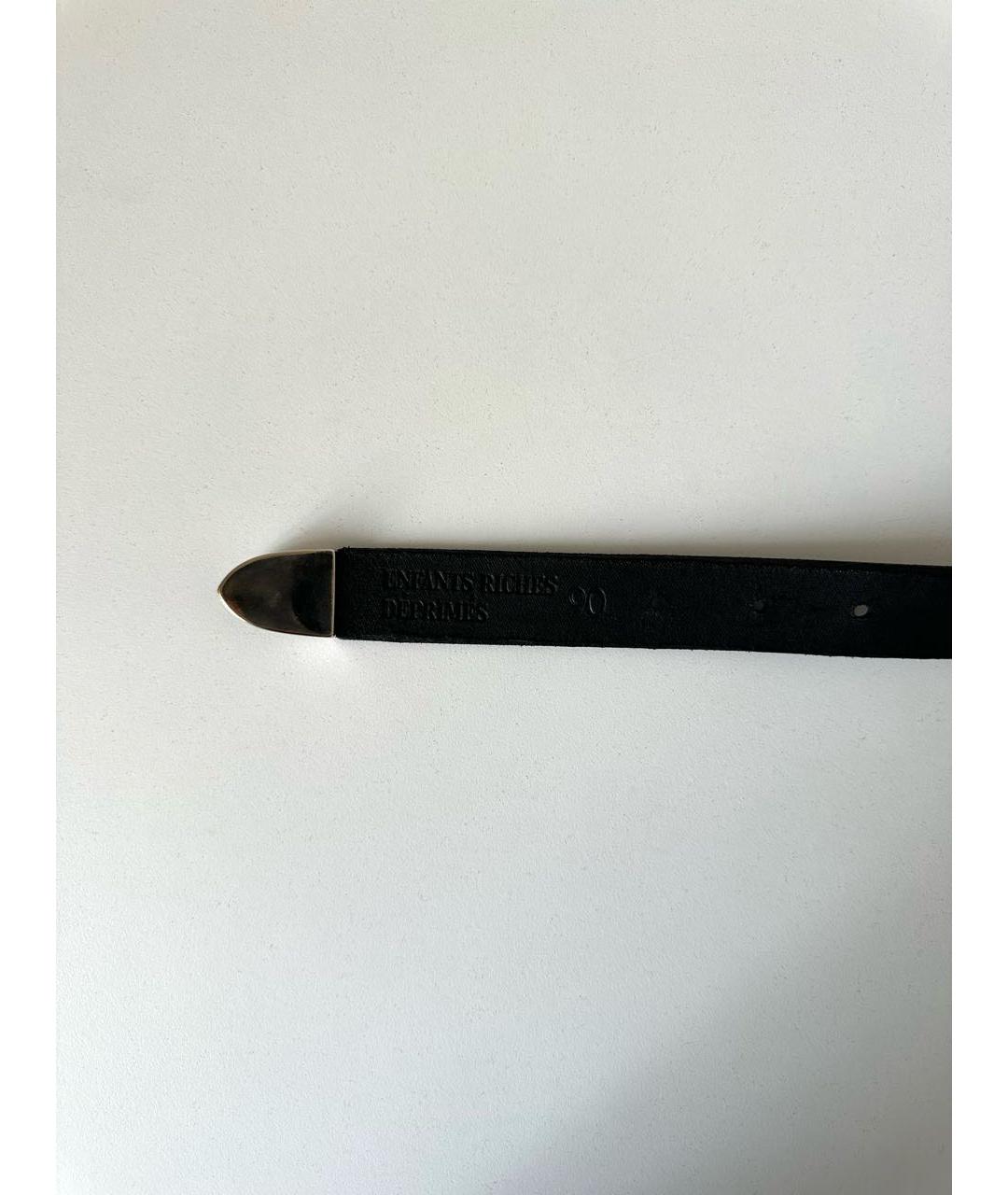 Enfants Riches Déprimés Черный кожаный ремень, фото 6