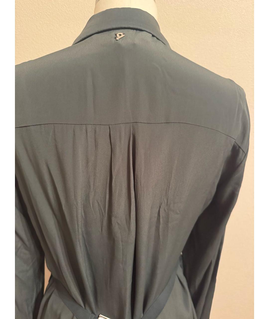 DONDUP Антрацитовый хлопковый жакет/пиджак, фото 4