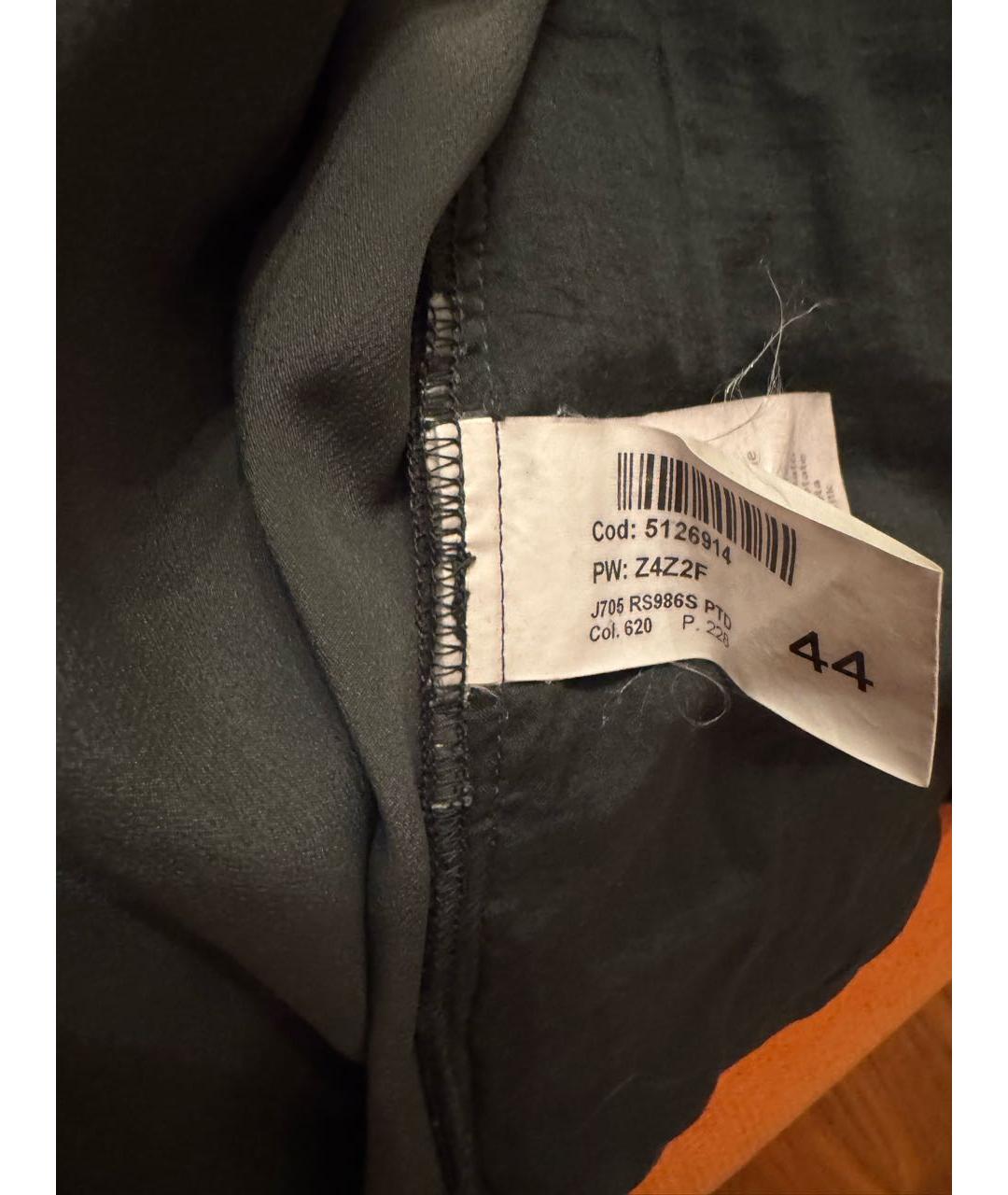 DONDUP Антрацитовый хлопковый жакет/пиджак, фото 8