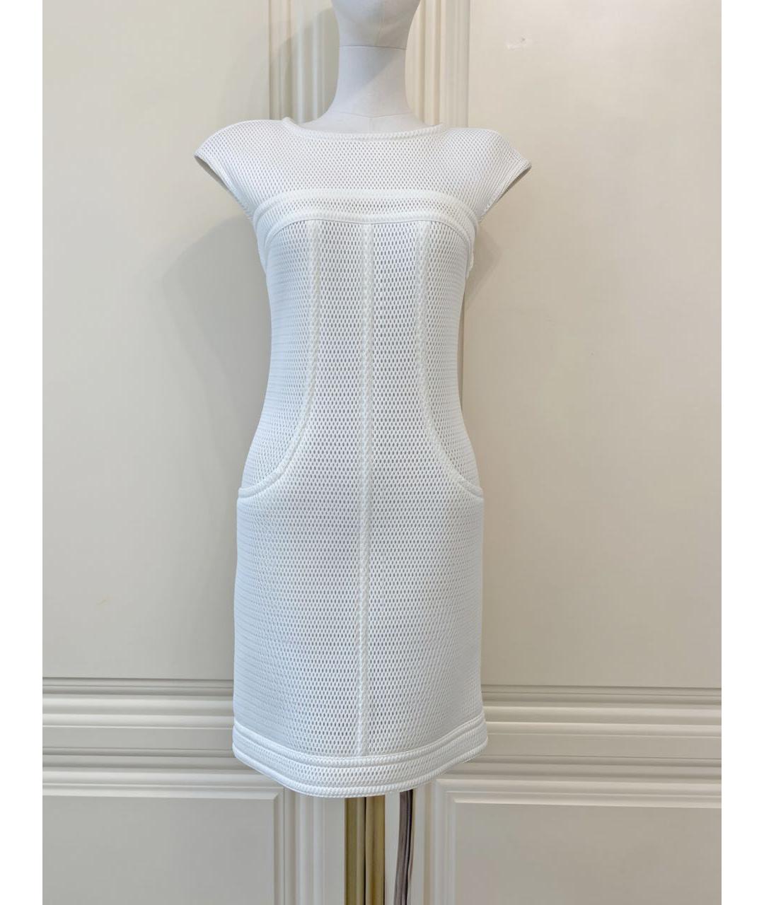 CHANEL Белое повседневное платье, фото 9