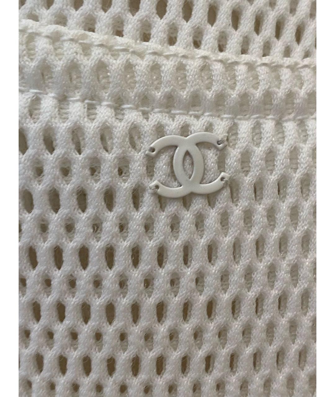 CHANEL Белое повседневное платье, фото 7