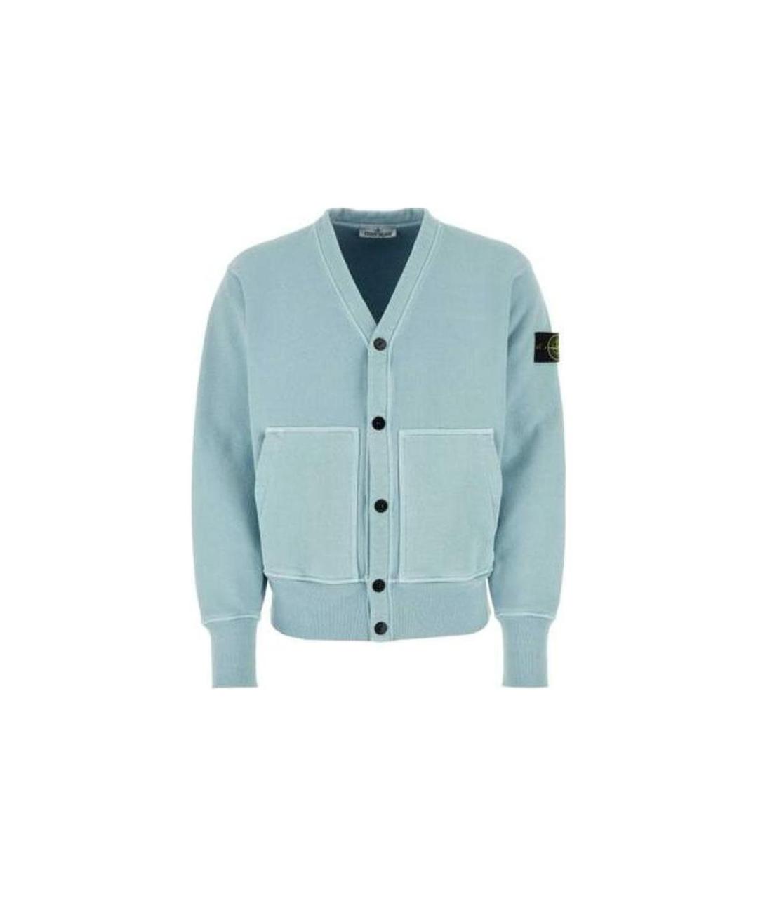 STONE ISLAND Голубая куртка, фото 3