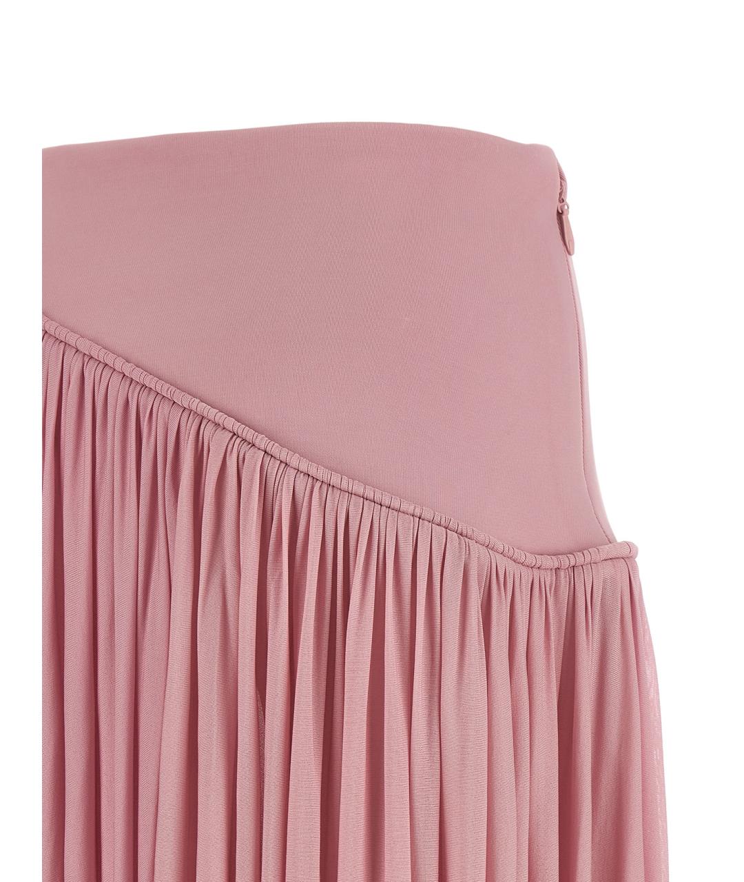 ZIMMERMANN Розовая вискозная юбка макси, фото 4