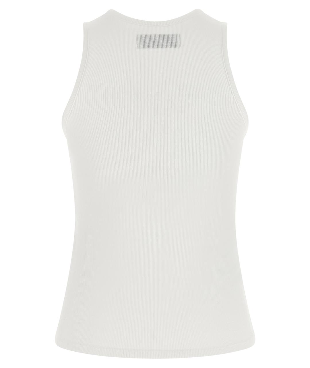 VIVIENNE WESTWOOD Белая хлопковая майка, фото 2