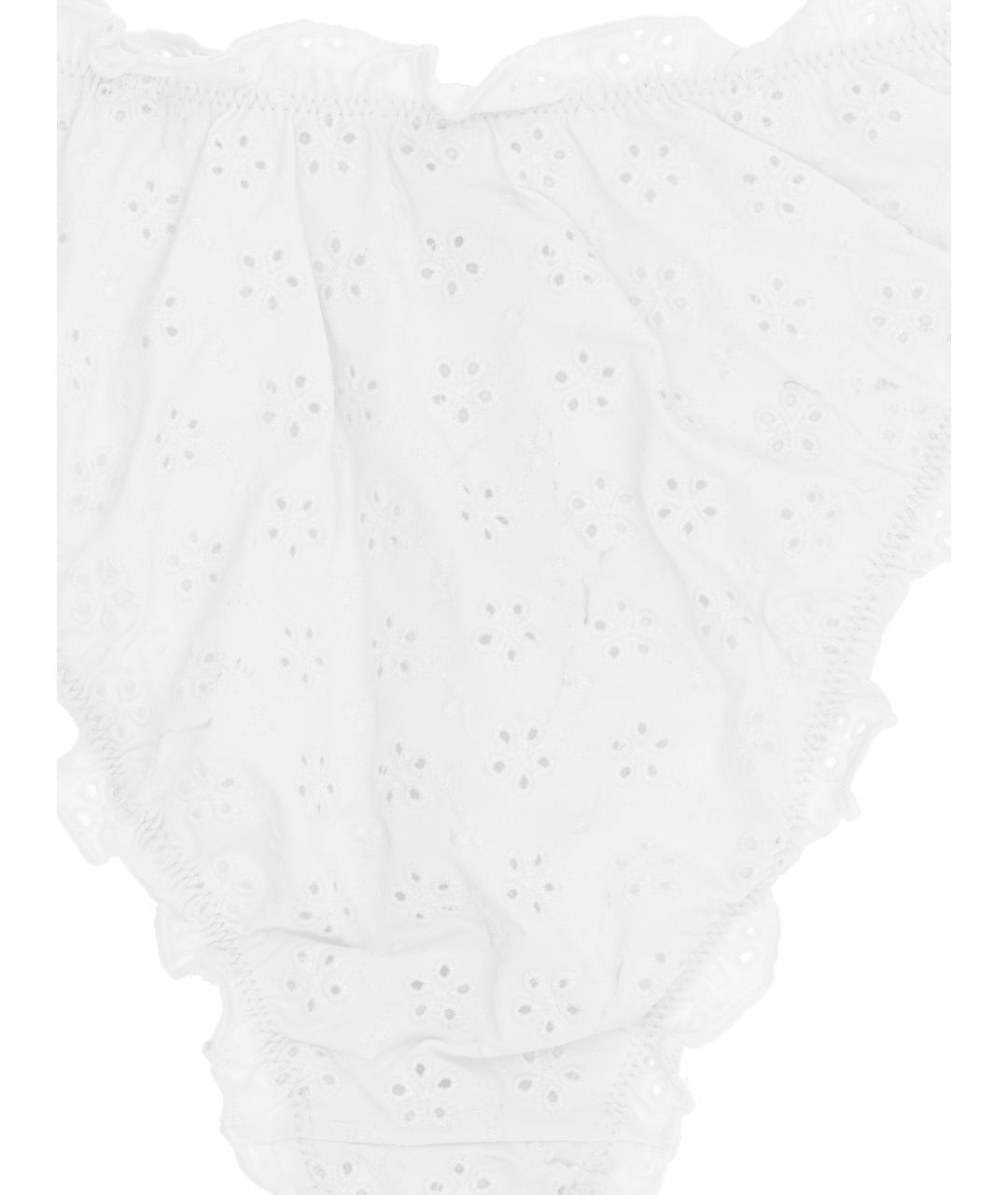 POLO RALPH LAUREN Белый полиамидовый купальник, фото 3