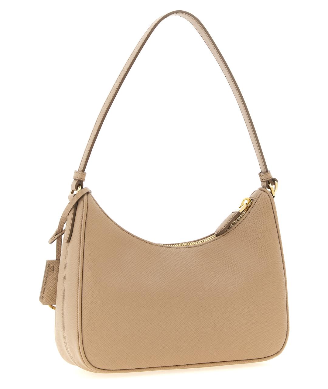 PRADA Розовая кожаная сумка через плечо, фото 2