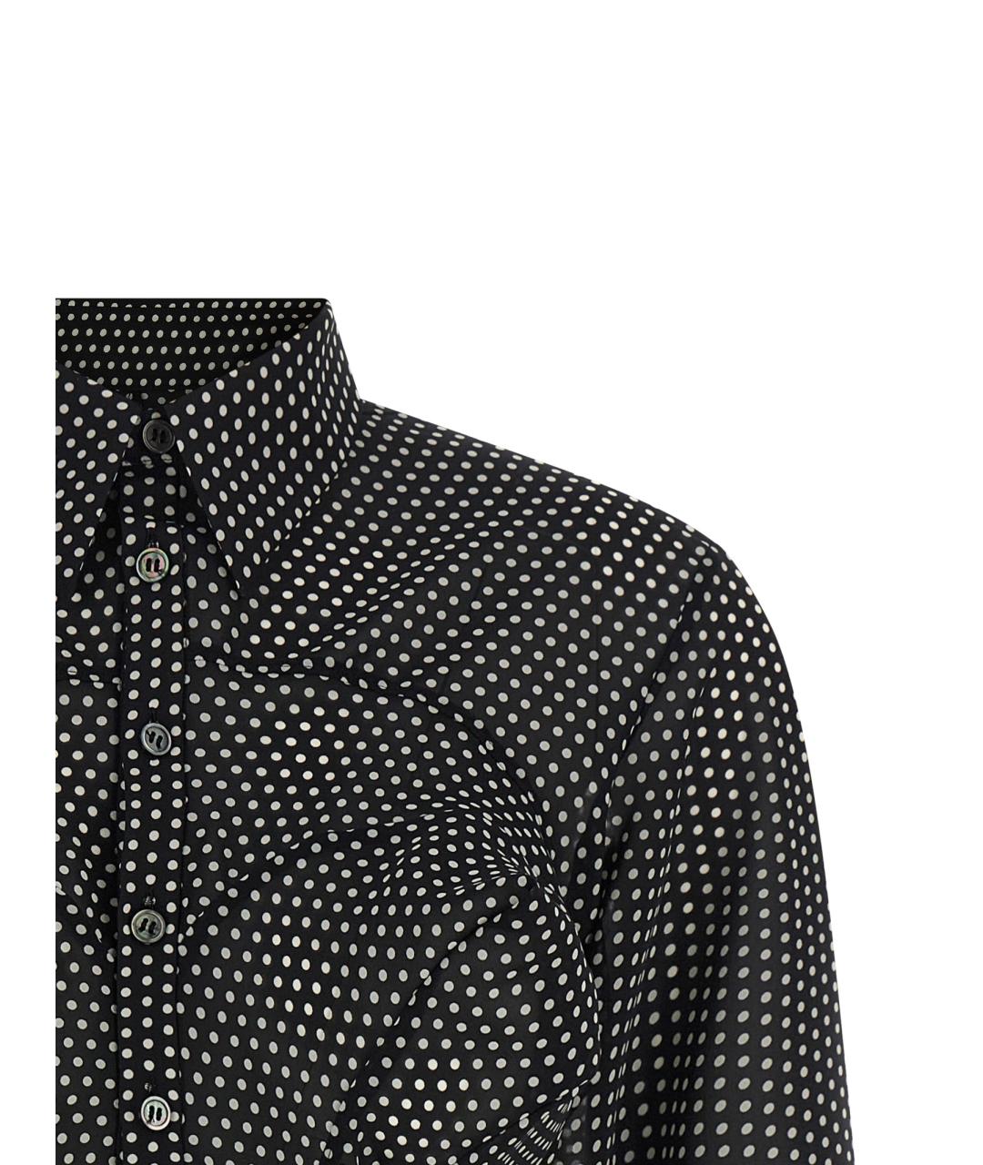 JUNYA WATANABE Черная полиэстеровая рубашка, фото 3